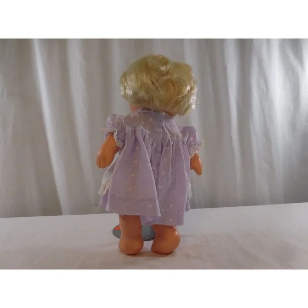 Vintage‎ Cabbage Patch Kids Doll appalachian Hard Body Blond Hair Blue Eyes
